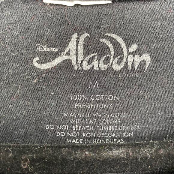 Disney Aladdin Broadway Musical Graphic T Shirt Cotton Size Medium - Picture 3 of 4